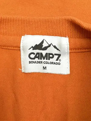 CAMP7/キャンプセブン/Tシャツ/カットソー/トップス/オレンジ/M