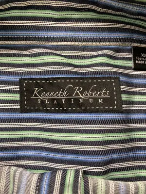 Kenneth Roberts/シャツ/ブラウス/トップス/ブルー/XXL
