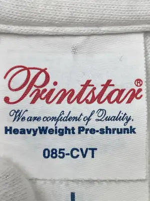 Printstar/プリントスター/Tシャツ/カットソー/トップス/ホワイト/L