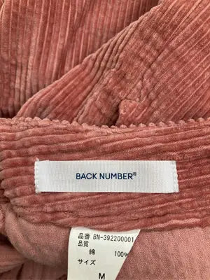 BACK NUMBER/バックナンバー/その他パンツ/パンツ/レッド/ほつれあり