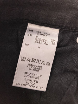 JEANASIS/ジーナシス/デニムパンツ/パンツ/ブラック/M