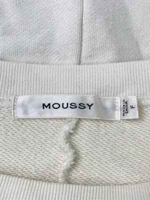 MOUSSY/マウジー/スウェット/トップス/アイボリー/F