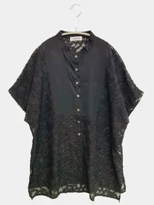 FLASH BLUE/フラッシュブルー/シャツ/ブラウス/トップス/ブラック/L