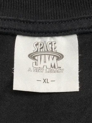 SPACE JAM/Tシャツ/カットソー/トップス/ブラック/XL