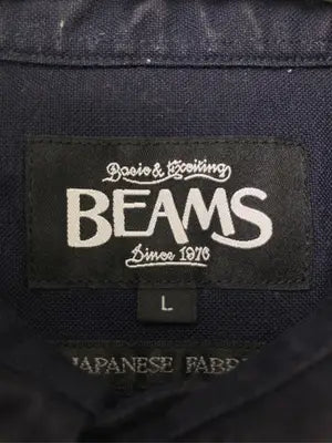 BEAMS/ビームス/シャツ/ブラウス/トップス/ブラック/L