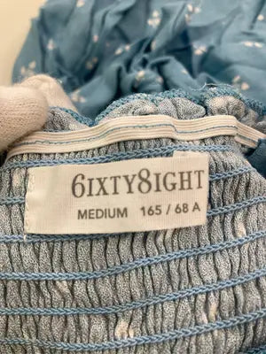 6IXTY8IGHT/ワンピース/ワンピース/ドレス/ブルー/MEDIUM