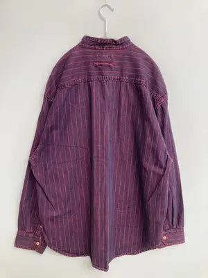 WORLD ISLAND/ワールドアイランド/シャツ/ブラウス/トップス/レッド/XL