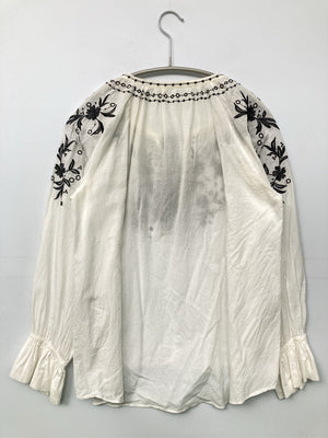 シャツ/ブラウス/トップス/ホワイト/Free