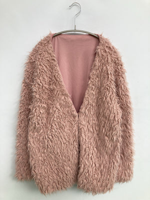 me+em select/ミームセレクト/カーディガン/ボレロ/トップス/ピンク/F