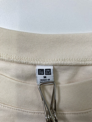 UNIQLO/ユニクロ/Tシャツ/カットソー/トップス/アイボリー/M