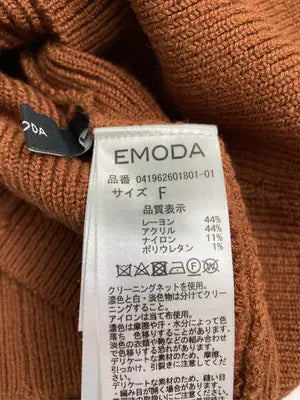 EMODA/エモダ/ニット/セーター/トップス/ブラウン/F