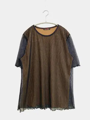 Lavelles/Tシャツ/カットソー/トップス/ブラウン/F