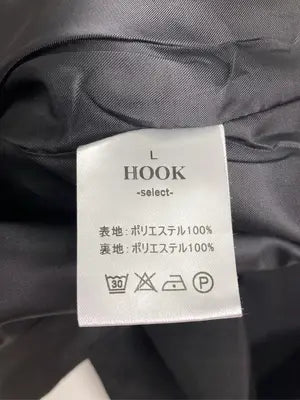 HOOK/フック/テーラードジャケット/ジャケット/アウター/ブラック/L