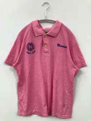 MARSHALL ORIGINAL/ポロシャツ/トップス/ピンク/LARGE