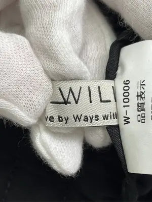 WAYS WILL/スウェットパンツ/パンツ/ブラック/M