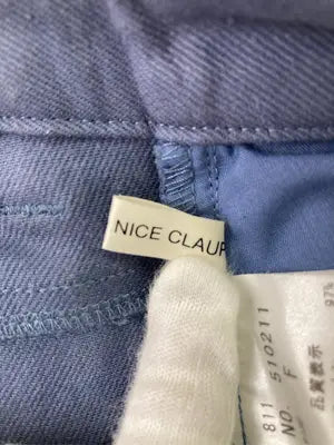 NICE CLAUP/ナイスクラップ/その他パンツ/パンツ/ブルー/F
