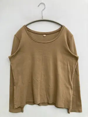 UNIQLO/ユニクロ/Tシャツ/カットソー/トップス/ブラウン/XL
