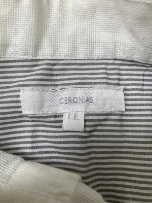 CERONIAS/セロニアス/シャツ/ブラウス/トップス/アイボリー/LL