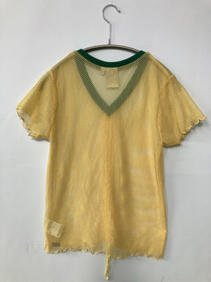 X-GIRL/エックスガール/Tシャツ/カットソー/トップス/イエロー/M