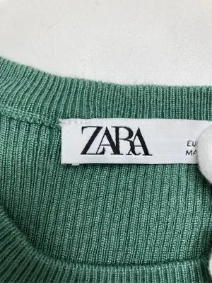 ZARA/ザラ/ニット/セーター/トップス/グリーン/EUR M/USA M/ MEX 28