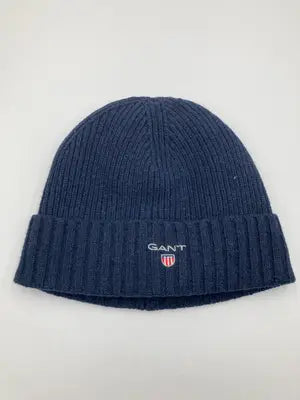 GANT/ガント/ニットキャップ/ビーニー/帽子/ネイビー/ONE SIZE