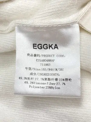 EGGKA/カーディガン/ボレロ/トップス/ホワイト/M