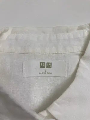 UNIQLO/ユニクロ/シャツ/ブラウス/トップス/ホワイト/L