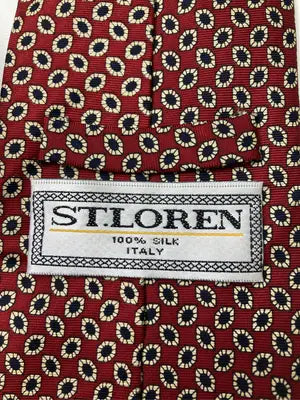 ST.LOREN/ネクタイ/ファッション雑貨/レッド