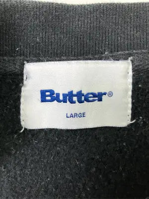 Butter/バター/スウェット/トップス/ブラック/LARGE