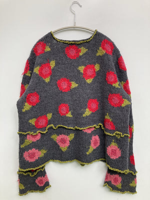 amano/カーディガン/ボレロ/トップス/ブラック/M/L