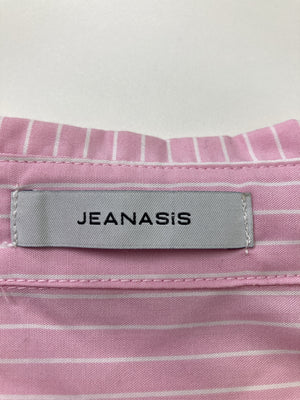 JEANASIS/ジーナシス/シャツ/ブラウス/トップス/ピンク/F