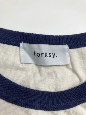 forksy./フォルクシー/Tシャツ/カットソー/トップス/アイボリー/F