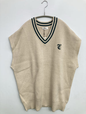 Evris/エヴリス/ベスト/トップス/アイボリー/F