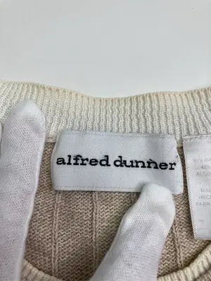 ALFRED DUNNER/アルフレッドダナー/ニット/セーター/トップス/ベージュ