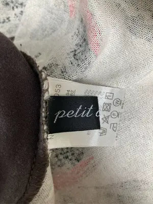 petit petit/Tシャツ/カットソー/トップス/ブラウン/M~L対応
