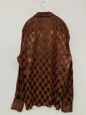 asos design/シャツ/ブラウス/トップス/ブラウン/XL
