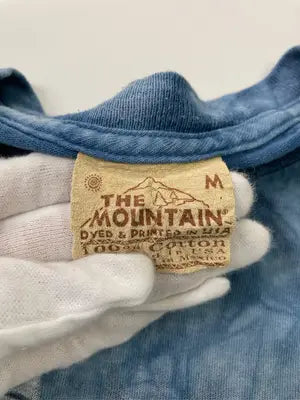 THE MOUNTAIN/ザマウンテン/Tシャツ/カットソー/トップス/ブルー/M