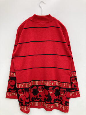 XANA/ニット/セーター/トップス/レッド/L