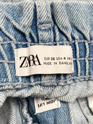 ZARA/ザラ/デニムパンツ/パンツ/スカイブルー/EUR 36/USA 4/MEX 26