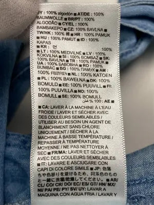 GAP/ギャップ/シャツワンピース/ワンピース/ドレス/ブルー/S
