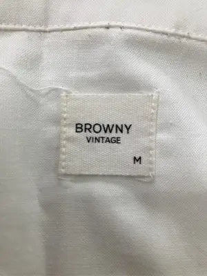 BROWNY/ブラウニー/シャツ/ブラウス/トップス/ホワイト/M