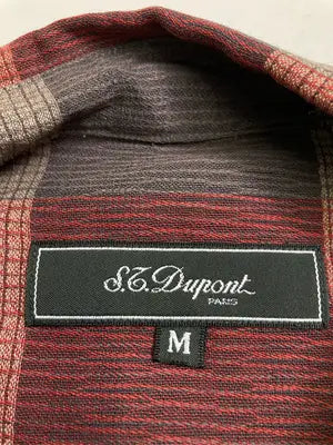 S.T.Dupont/シャツ/ブラウス/トップス/ブラウン/M