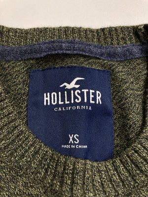 Hollister/ホリスター/ニット/セーター/トップス/カーキ/xs