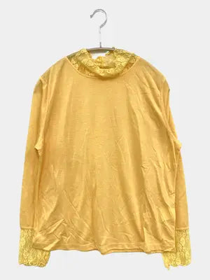CLEO/Tシャツ/カットソー/トップス/イエロー/LL