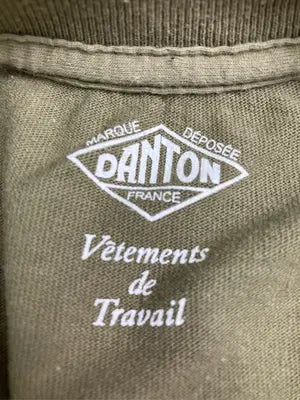 DANTON/ダントン/Tシャツ/カットソー/トップス/カーキ/36