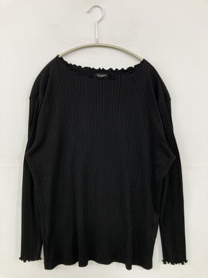 TM-PARTY/ティーエムパーティー/ニット/セーター/トップス/ブラック/4L