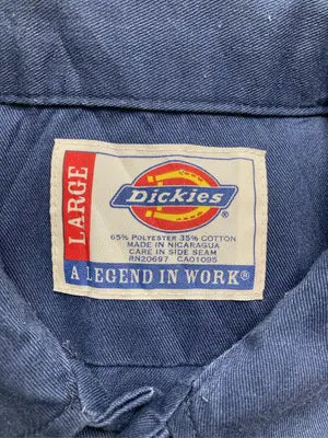 Dickies/ディッキーズ/シャツ/ブラウス/トップス/ネイビー/LARGE