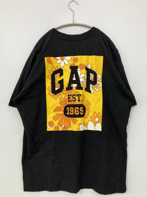 GAP/ギャップ/Tシャツ/カットソー/トップス/ブラック/L