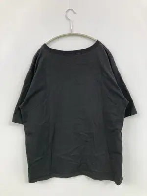 Adoon plain/アドーンプレーン/Tシャツ/カットソー/トップス/ブラック/M