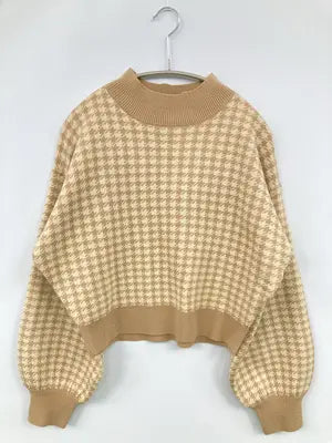 vis-a-vis/ヴィザヴィ/ニット/セーター/トップス/ベージュ/M